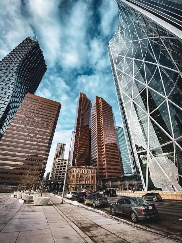 Downtown buildings in Calgary